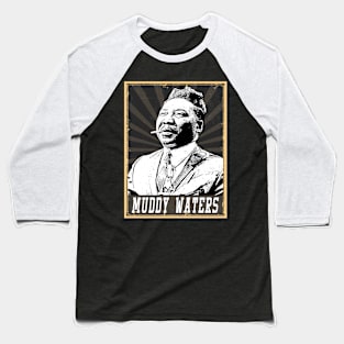 80s Style Muddy Waters Baseball T-Shirt